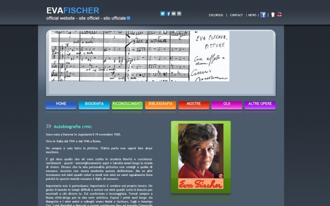 EVA FISCHER - la pittrice ultima rappresentante della Scuola Romana del dopoguerra