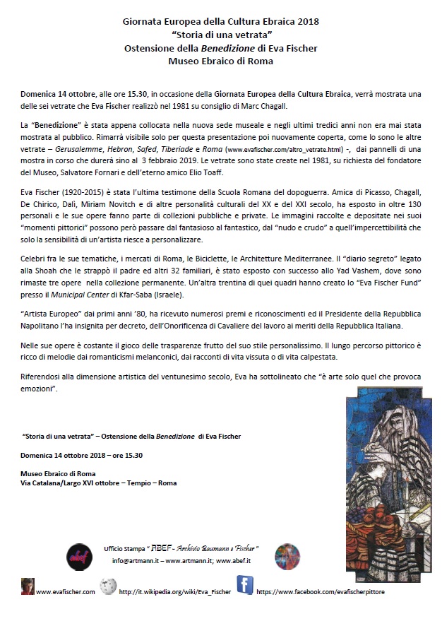 Ostensione della Bendizione di Eva Fischer